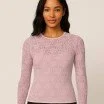 Lace Fabric Stretch Old Pink - (Lace Fabric)