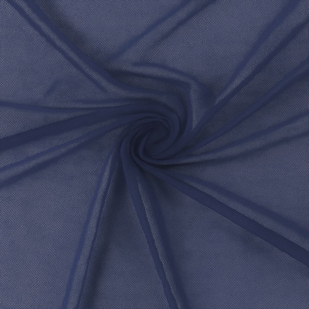 Tessuto Mesh Bielastico Navy