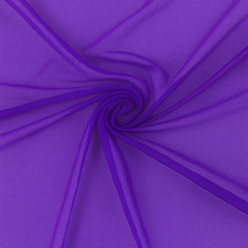 Tessuto Mesh Bielastico Viola