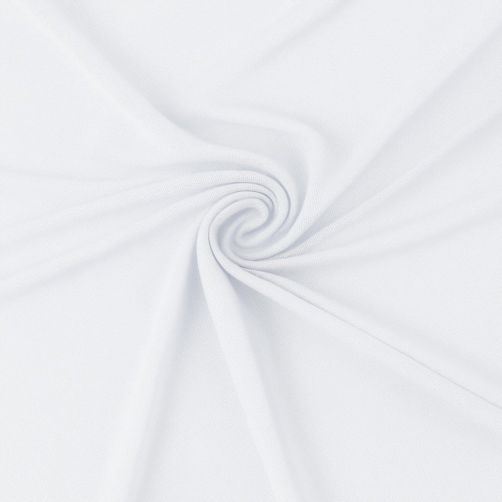 Tessuto Mesh Bielastico Bianco