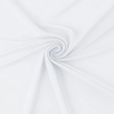 Tessuto Mesh Bielastico Bianco - (Mesh Tessuto a Rete Elastico)