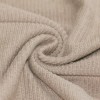 Rib Loop Terry Jersey Fabric Dark Beige