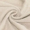 Rib Loop Terry Strikstof Lys Beige - (Jerseystoffer)