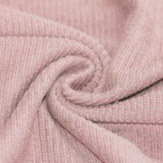 Rib Loop Terry Jersey Stof Nude Roze Rib Loop Terry Jersey Stof Nude Roze