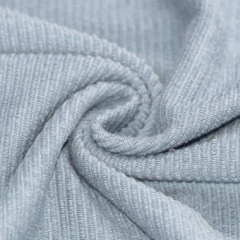 Ripp Loop Terry Jerseystoff Stahlblau