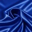 Stretch Satinstof Kobolt - (Fashion Stoffer)