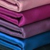 Stretch Satijn Stof Licht Beige - (Modestoffen)