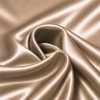 Stretch Satin Stoff Hellbeige