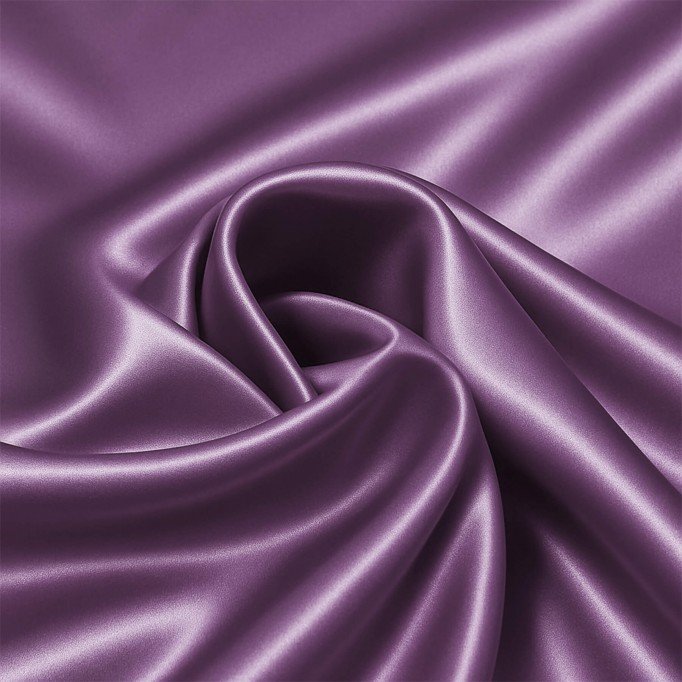 Stretch Satin Fabric Mauve - (Fashion Fabrics)