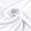Stretch Satin Stoff Weiß