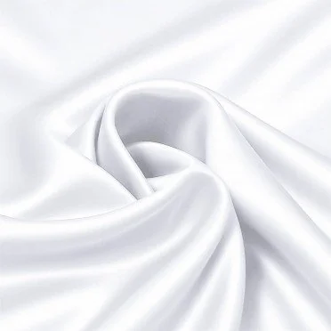 Stretch Satin Fabric White - (Fashion Fabrics)