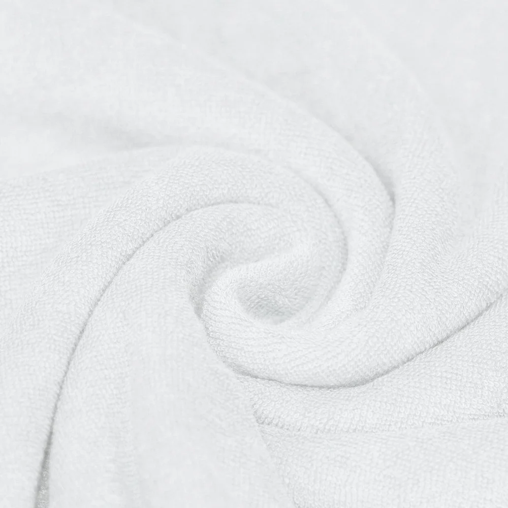 Tessuto Spugna Elastica Bianco