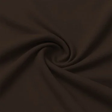 Bambus Jerseystoff Schokobraun - (Jersey Stoffe)