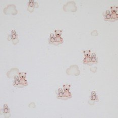 Jersey Cotton Fabric Digital Print - Stuffed Animals