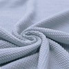 Mini Zopfmuster Jersey Stoff Stahlblau