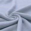 Mini Zopfmuster Jersey Stoff Stahlblau - (Jersey Stoffe)