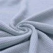 Mini Zopfmuster Jersey Stoff Stahlblau - (Jersey Stoffe)