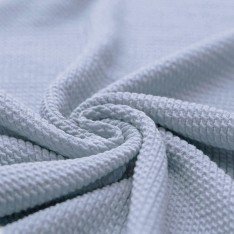 Mini Kabel Jersey Stof Staalblauw Mini Kabel Jersey Stof Staalblauw