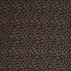 Tissu Maille Tricot Côtelé Imprimé - Léopard Marron - (Tissus Jersey)