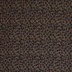 Tessuto Jersey Di Cotone Costine Stampato - Leopardato Marrone - (Jersey Tessuti)