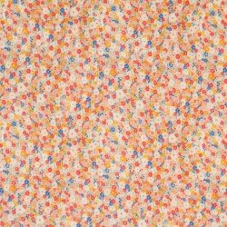 Dzianina Prążkowana Cienki Prążek - Kwiat Ponadczasowy Ciemny Niebieski Dzianina Prążkowana Cienki Prążek - Kwiat Ponadczasowy Ciemny Niebieski