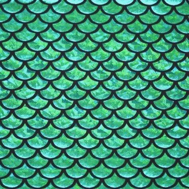 Hologram Lycra Stof (Zeemeermin Schubben) Groen Hologram Lycra Stof (Zeemeermin Schubben) Groen - (Dans Stoffen)