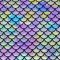 Hologram Lycra Fabric (Mermaid Scales) Rainbow - (Dance Fabrics)