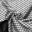Hologram Lycra Fabric (Mermaid Scales) Silver - (Dance Fabrics)