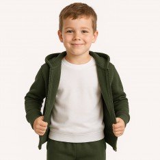 Jogging Fabric Army Green Jogging Fabric Army Green