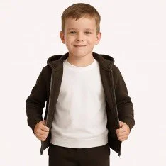 Tissu Sweat Molleton Brun Chocolat Tissu Sweat Molleton Brun Chocolat