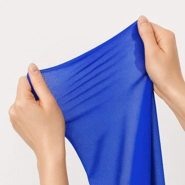 Mesh Stoff Stretch Kobalt  - (Mesh Stretch Stoffe)