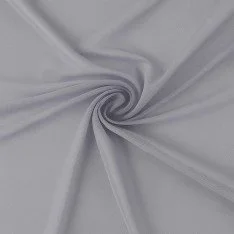Mesh Tessuto a Rete Elastico Grigio