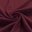 Rib Jersey Stof Bordeaux - (Jersey Stoffen)
