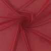 Mesh Fabric Stretch Dark Red