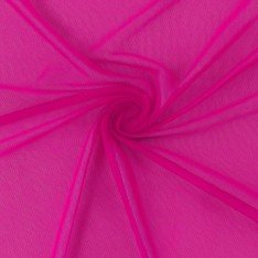 Tissu Mesh Stretch Fuchsia