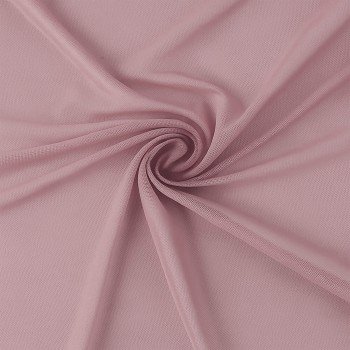 Mesh Stof Stretch Oud Roze
