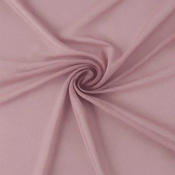 Mesh Stof Stretch Oud Roze