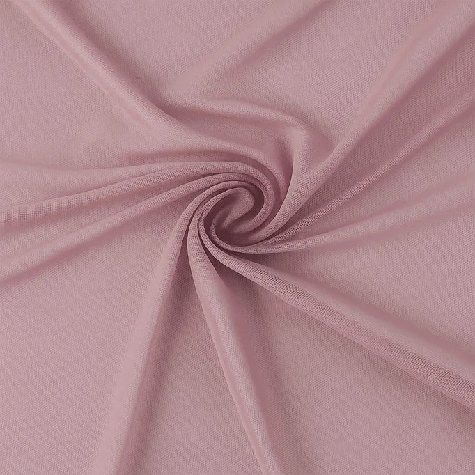 Mesh Stof Stretch Oud Roze - (Net Stof Stretch (Mesh))