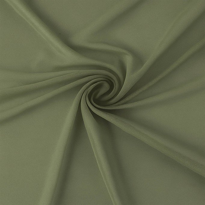 Tissu Mesh Stretch Vert Olive Tissu Mesh Stretch Vert Olive - (Tissu Mesh Stretch)