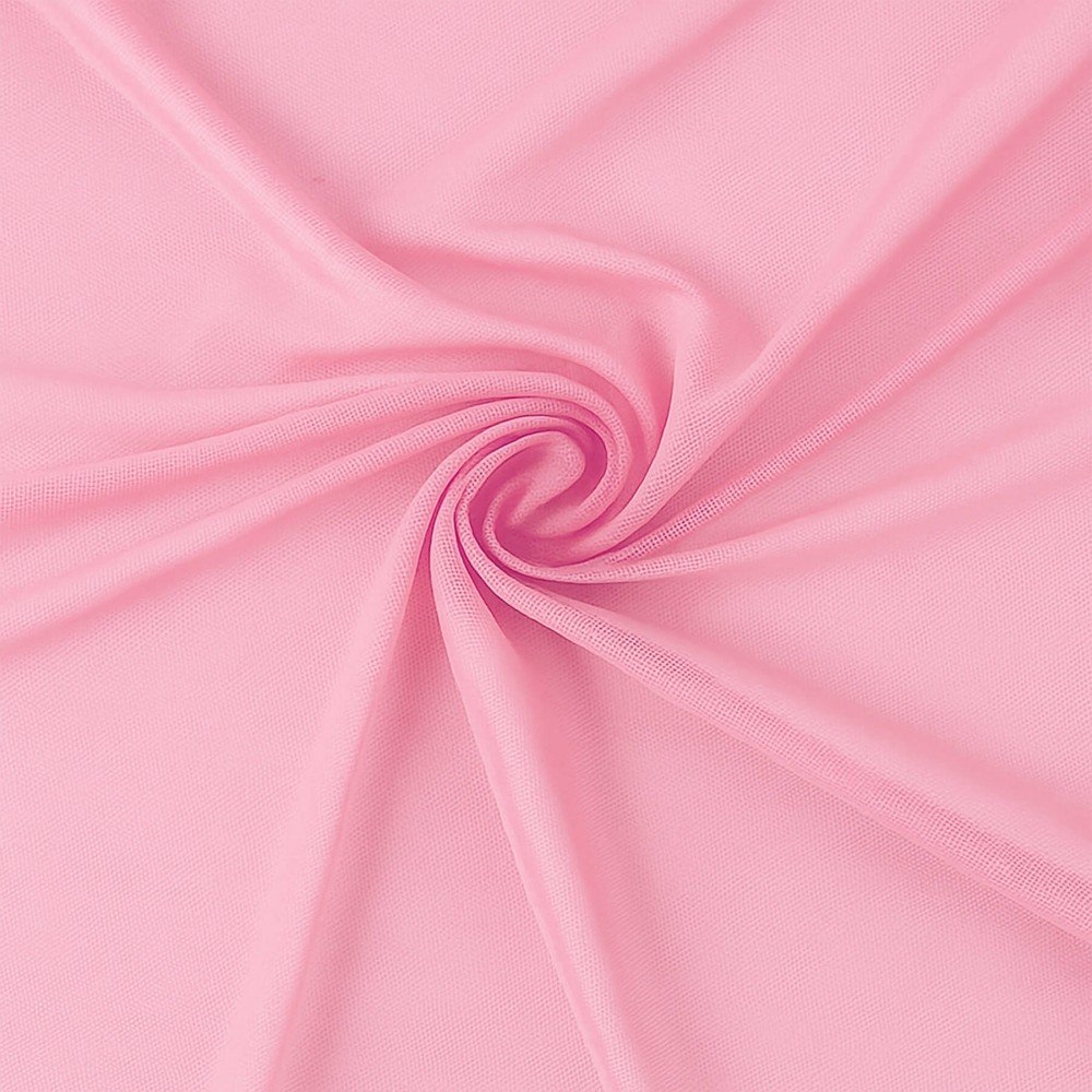 Tessuto Mesh Bielastico Rosa