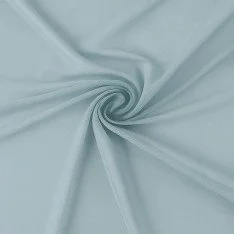 Mesh Tessuto a Rete Elastico Verde Mare