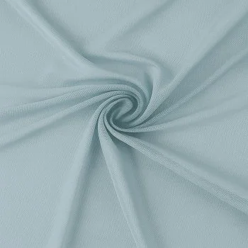 Mesh Stof Stretch Zeegroen