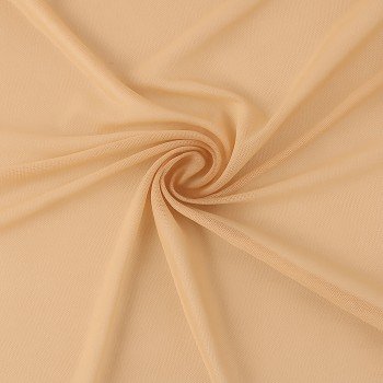 Mesh Stof Stretch Huidskleur
