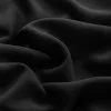 Scuba Suede Jersey Fabric Black