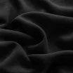 Scuba Suede Jersey Fabric Black - (Suede Fabric)