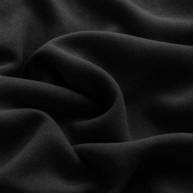 Scuba Suede Jersey Zwart