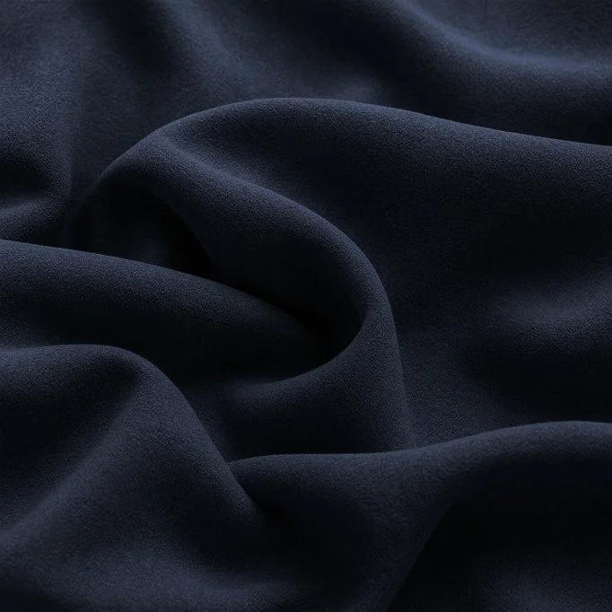 Scuba Suede Jersey Fabric Navy Scuba Suede Jersey Fabric Navy - (Suede Fabric)