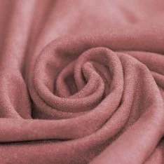 Stretch Suede Fabric (Double-Sided Brushed) Clay Pink
