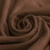 Stretch Suede Fabric (Double-Sided Brushed) Chocolate Brown Stretch Suede Fabric (Double-Sided Brushed) Chocolate Brown - (Suede Fabric)