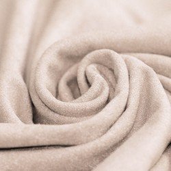 Stretch Wildleder Stoff  (Doppelseitige Gebürstet) Kiesel Beige